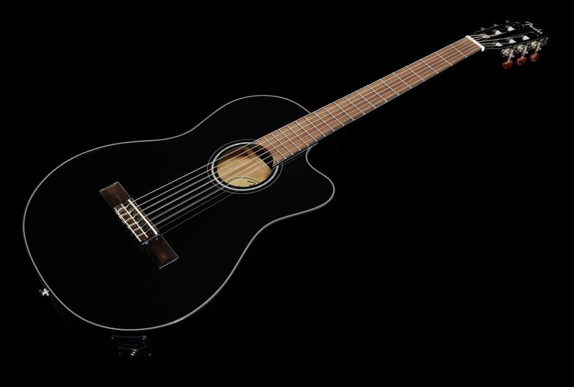 Fender Cn140Sce BLK WN Guitarra Española Electrificada Negra 16