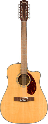 Fender CD140SCE Natural Guitarra Electroacústica Dreadnought 12 Cuerdas con Estuche 1