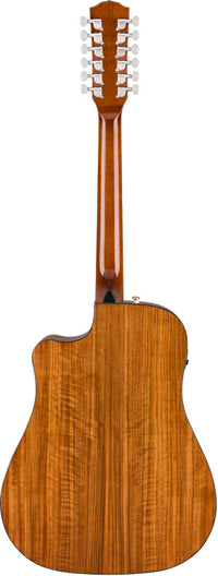 Fender CD140SCE Natural Guitarra Electroacústica Dreadnought 12 Cuerdas con Estuche 3