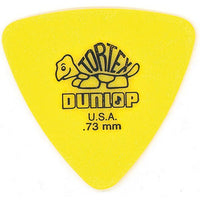 Dunlop 431R73 Tortex Triangle Púa 0.73mm. Unidad 1