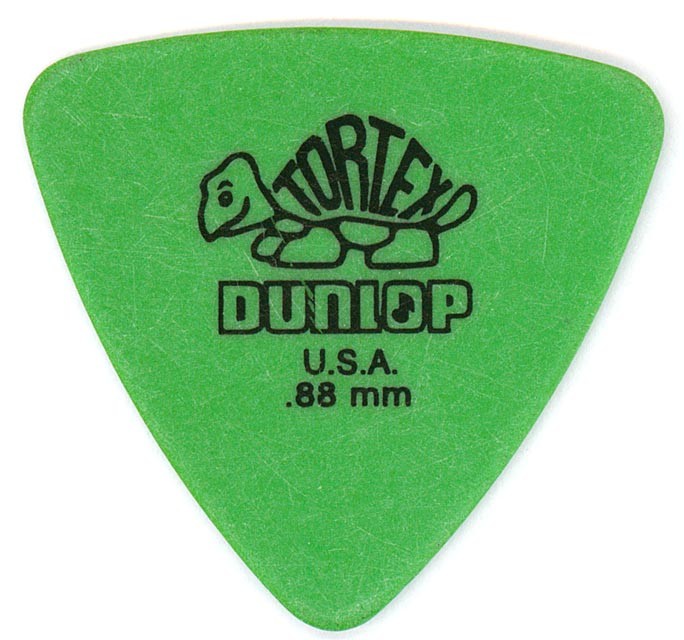 Dunlop 431R88 Tortex Triangle Púa 0.88mm. Unidad 1