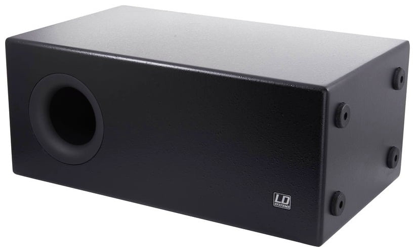 LD Systems SUB 88A Subgrave Amplificado para Sistema de Instalación 2 X 8 + 150W RMS 2