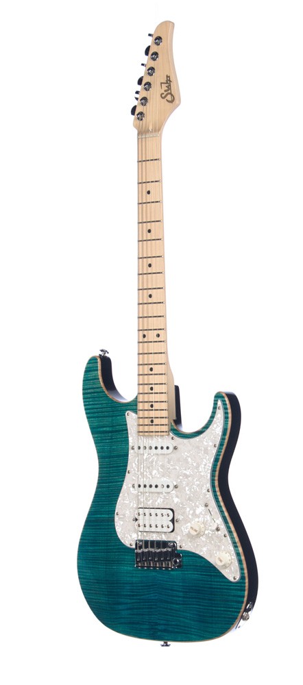 Suhr Standard Plus MN BBL Guitarra Eléctrica Bahama Blue 1