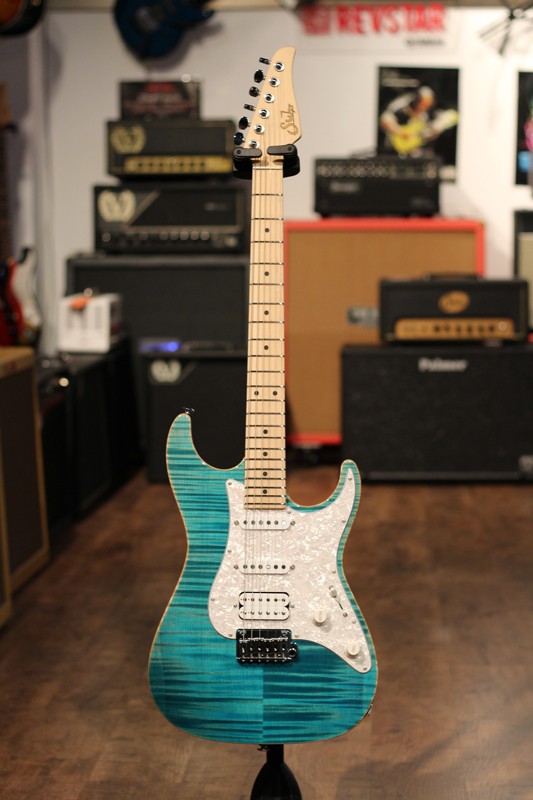 Suhr Standard Plus MN BBL Guitarra Eléctrica Bahama Blue 2