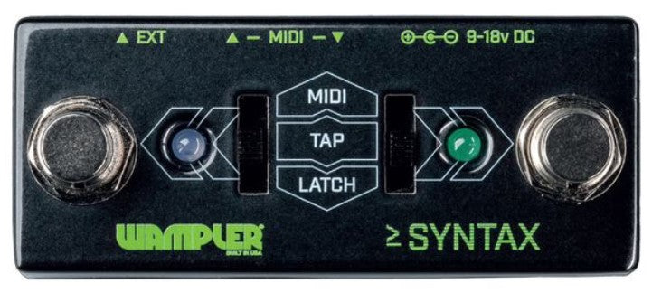 Wampler Syntax Pedal Control 1