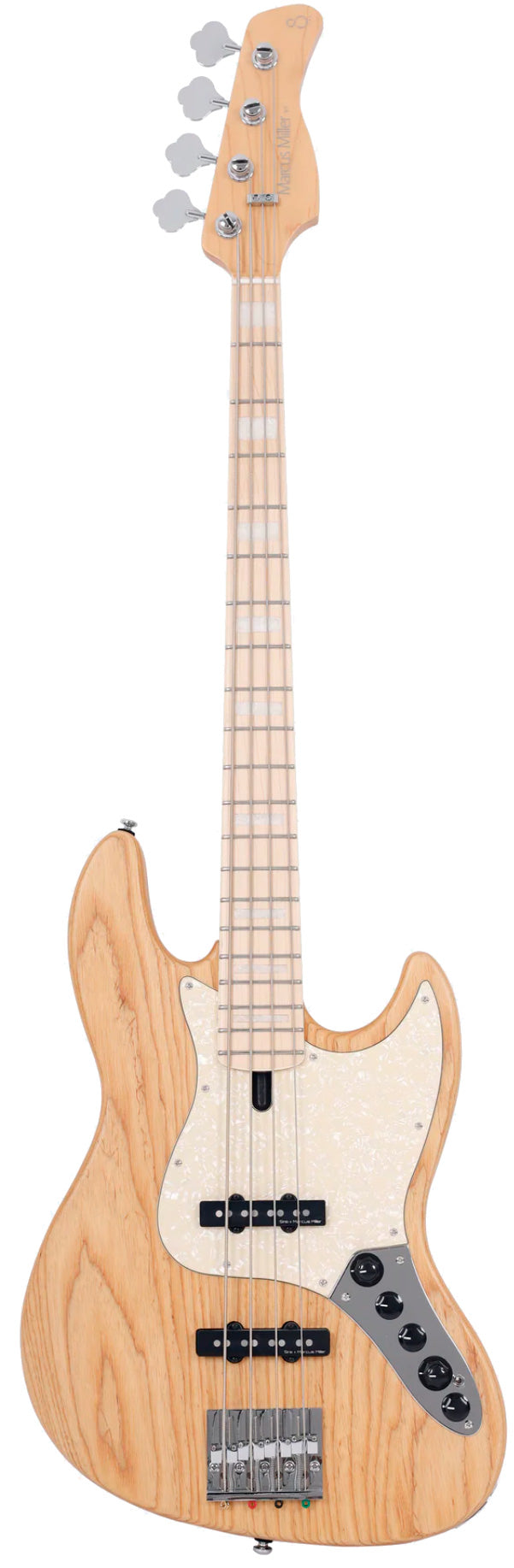 Marcus Miller V7 Swamp Ash-4 Reissue NATS Bajo Eléctrico Natural Satin 1