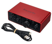 Focusrite Scarlett Solo 4Th Generation Interfaz de Audio USB 12