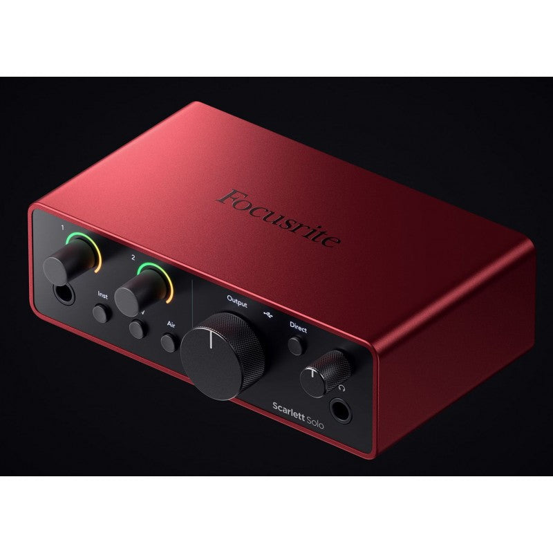 Focusrite Scarlett Solo 4Th Generation Interfaz de Audio USB 13