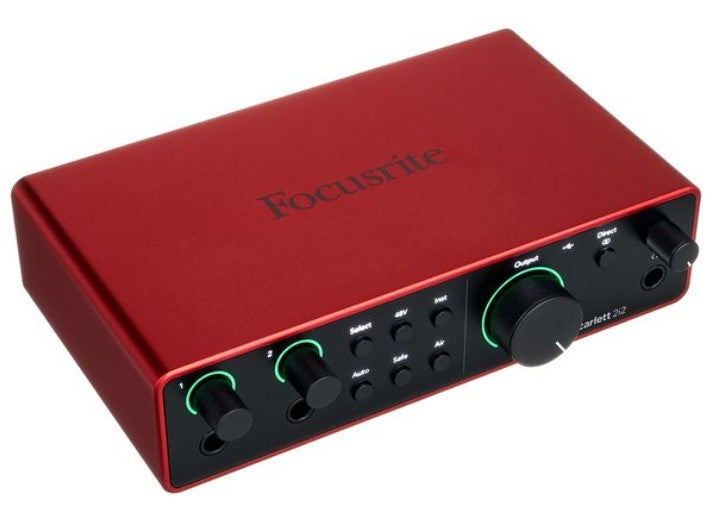 Focusrite Scarlett 2I2 4Th Generation Interfaz de Audio USB 2