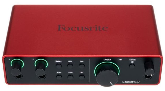 Focusrite Scarlett 2I2 4Th Generation Interfaz de Audio USB 3