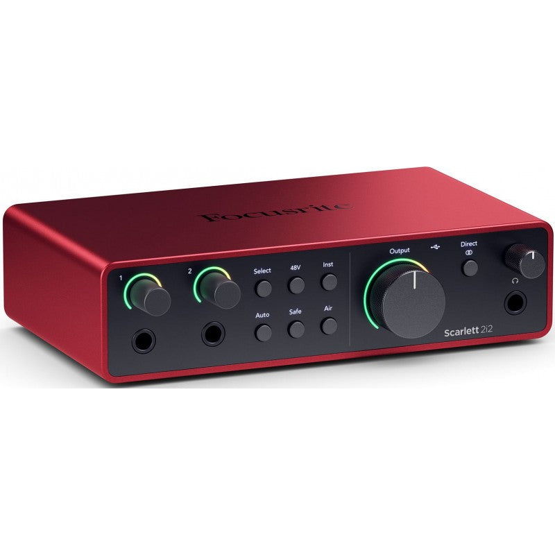 Focusrite Scarlett 2I2 4Th Generation Interfaz de Audio USB 5