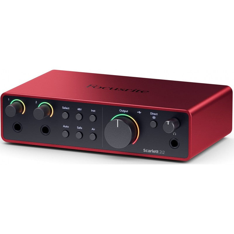 Focusrite Scarlett 2I2 4Th Generation Interfaz de Audio USB 7