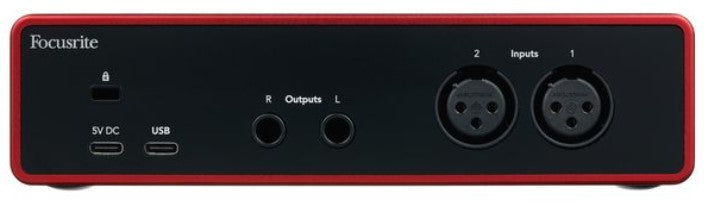 Focusrite Scarlett 2I2 4Th Generation Interfaz de Audio USB 9