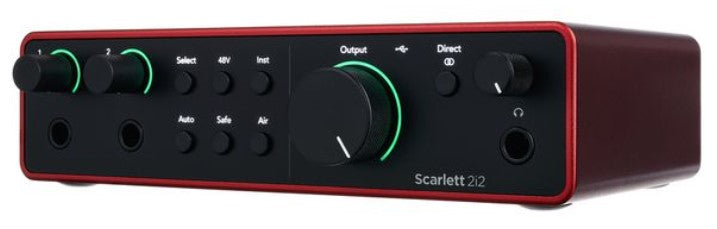 Focusrite Scarlett 2I2 4Th Generation Interfaz de Audio USB 10