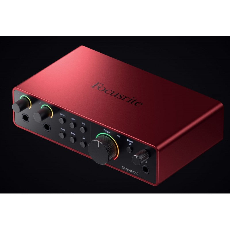 Focusrite Scarlett 2I2 4Th Generation Interfaz de Audio USB 13