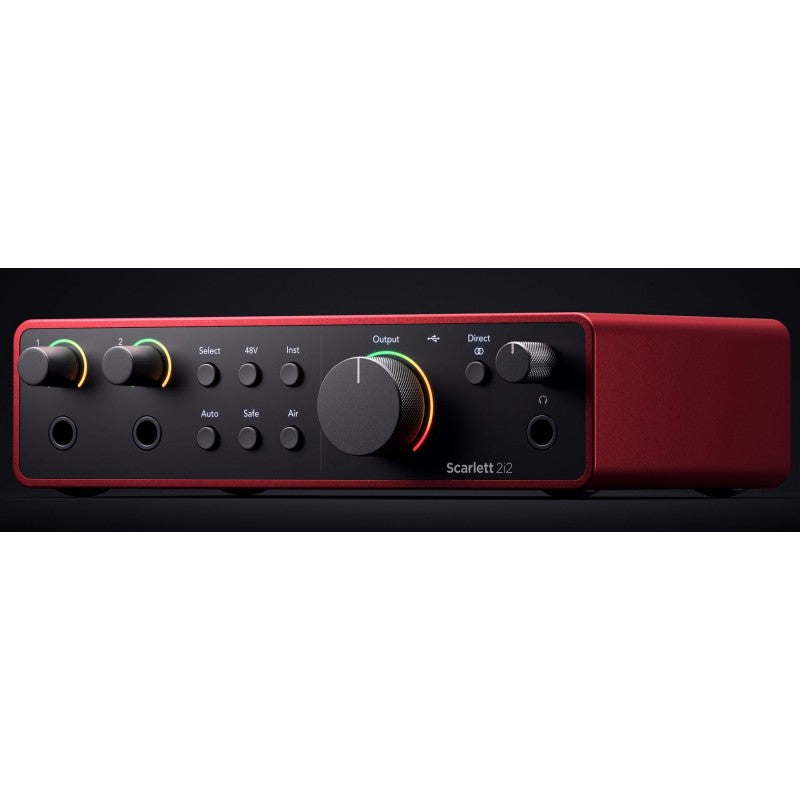 Focusrite Scarlett 2I2 4Th Generation Interfaz de Audio USB 14