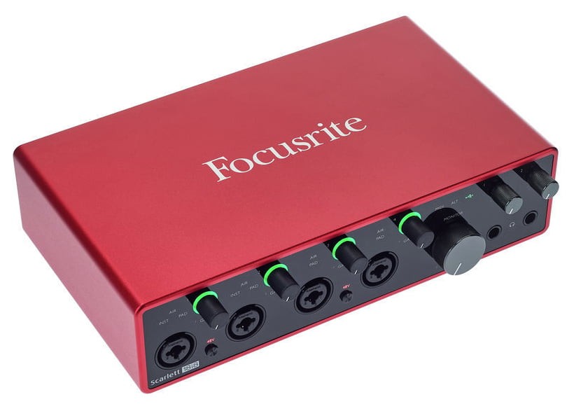 Focusrite Scarlett 18I8 3rd Generation Interfaz de Audio USB 4