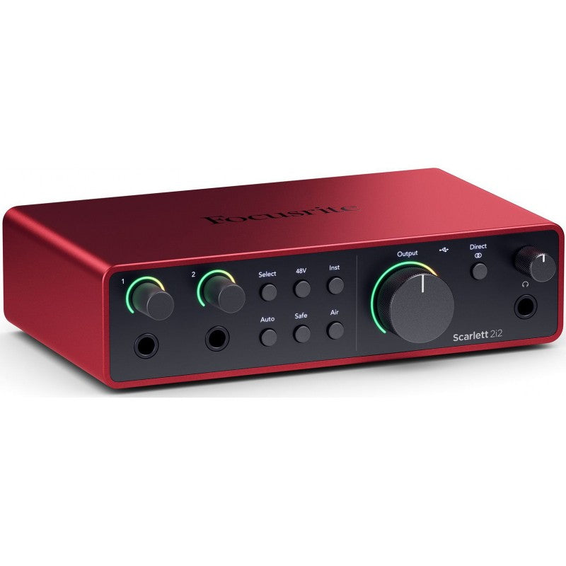 Focusrite Scarlett 2I2 Studio 4Th Generation Interfaz de Audio USB 2