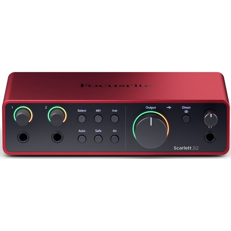 Focusrite Scarlett 2I2 Studio 4Th Generation Interfaz de Audio USB 3