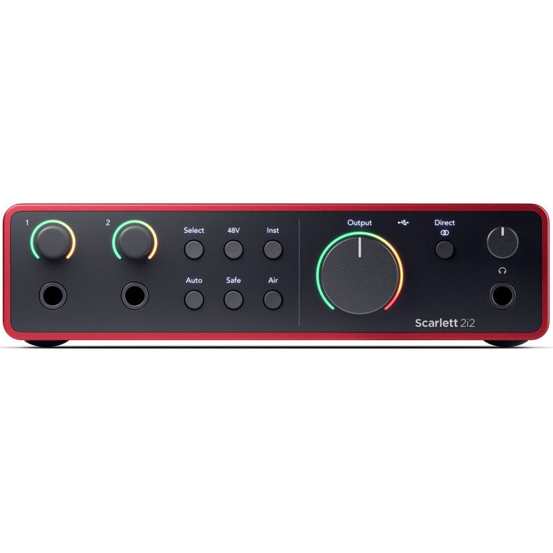 Focusrite Scarlett 2I2 Studio 4Th Generation Interfaz de Audio USB 6