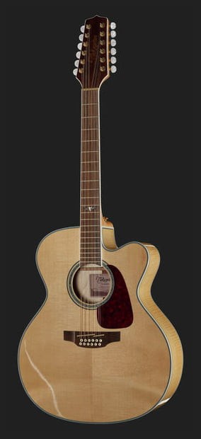 Takamine GJ72CE 12 NAT Guitarra Electroacústica Jumbo 12 Cuerdas 9