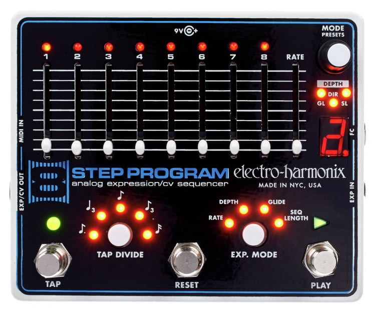 Electro Harmonix 8-Step Program Secuenciador CV Expresión Analógica 1