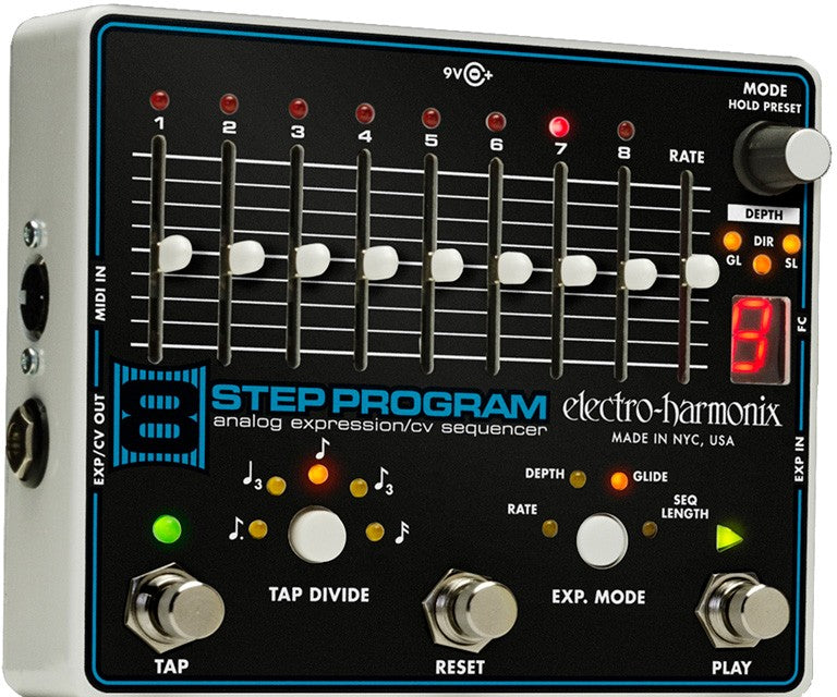 Electro Harmonix 8-Step Program Secuenciador CV Expresión Analógica 11