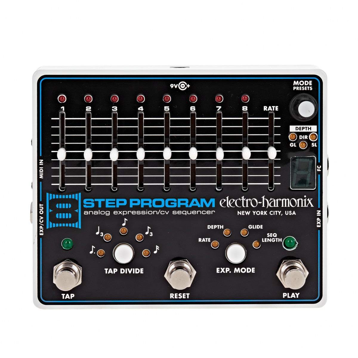 Electro Harmonix 8-Step Program Secuenciador CV Expresión Analógica 12