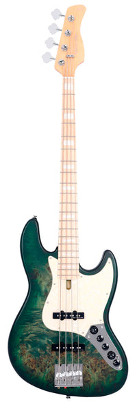 Marcus Miller V7 Swamp Ash-4 Reissue TGS Bajo Eléctrico Transparent Green Satin 1