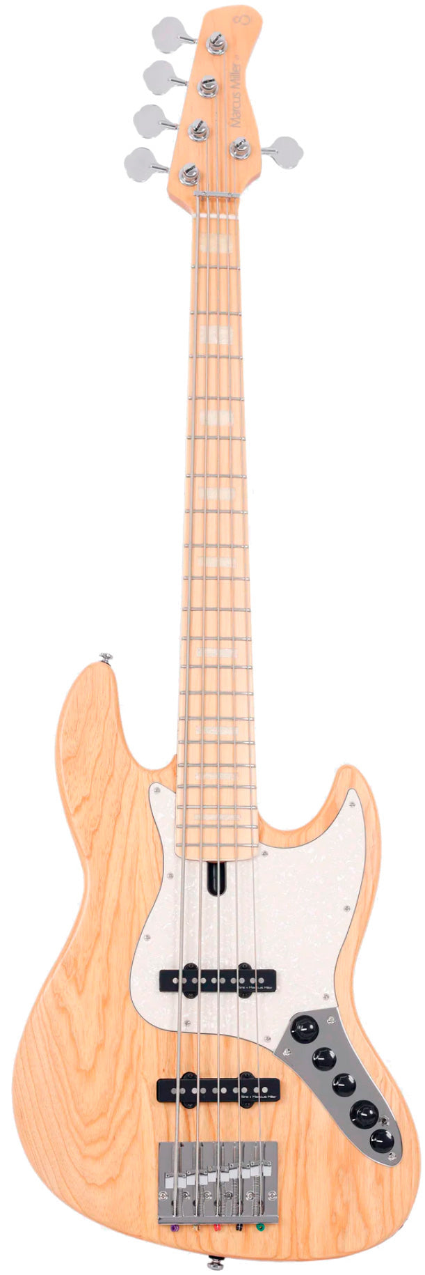 Marcus Miller V7 Swamp Ash-5 Reissue NATS Bajo Eléctrico Natural Satin 1