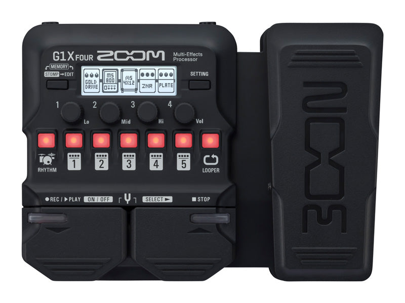 Zoom G1X Four Pedalera Multiefectos Guitarra 1