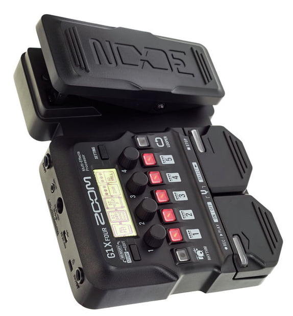 Zoom G1X Four Pedalera Multiefectos Guitarra