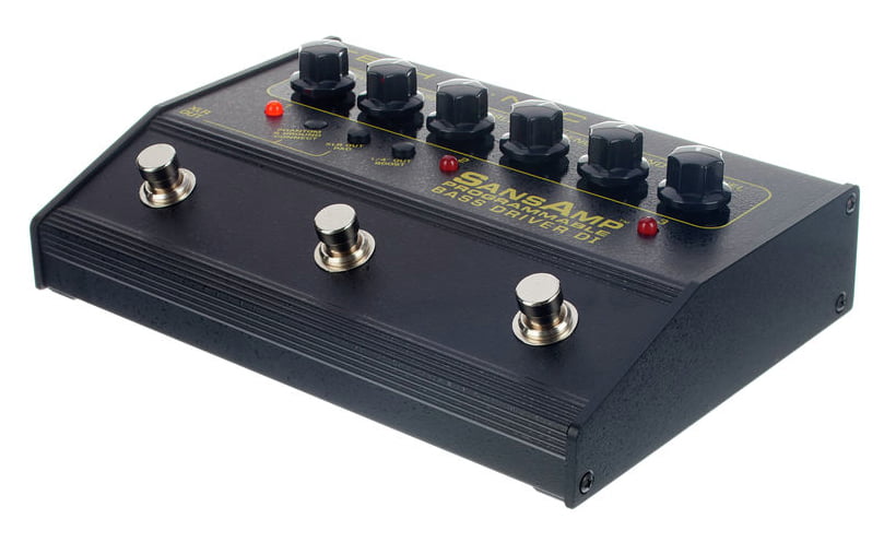 Tech 21 SansAmp Bass Driver DI Programmable Pedal Preamplificador para Bajo 6