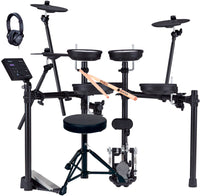 Roland -Pack- TD07DMK Batería Electrónica+ Pedal Bombo+ Asiento+ Auriculares y Baquetas 1