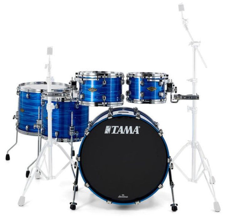 Tama WBS52RZS LOR Starclassic Walnut Birch Batería Acústica Lacquer Ocean Blue Ripple 2