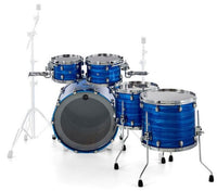 Tama WBS52RZS LOR Starclassic Walnut Birch Batería Acústica Lacquer Ocean Blue Ripple 4