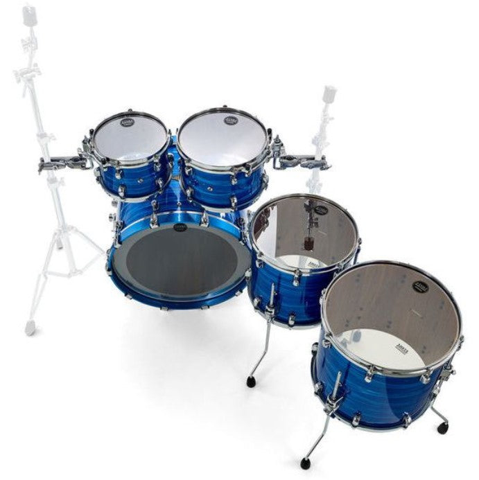 Tama WBS52RZS LOR Starclassic Walnut Birch Batería Acústica Lacquer Ocean Blue Ripple 5