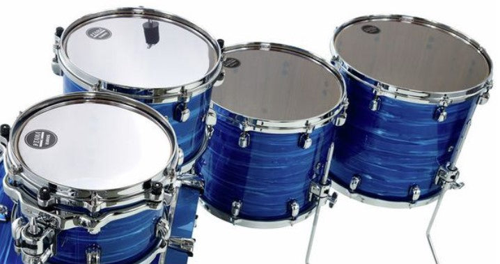 Tama WBS52RZS LOR Starclassic Walnut Birch Batería Acústica Lacquer Ocean Blue Ripple 6