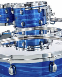 Tama WBS52RZS LOR Starclassic Walnut Birch Batería Acústica Lacquer Ocean Blue Ripple 7