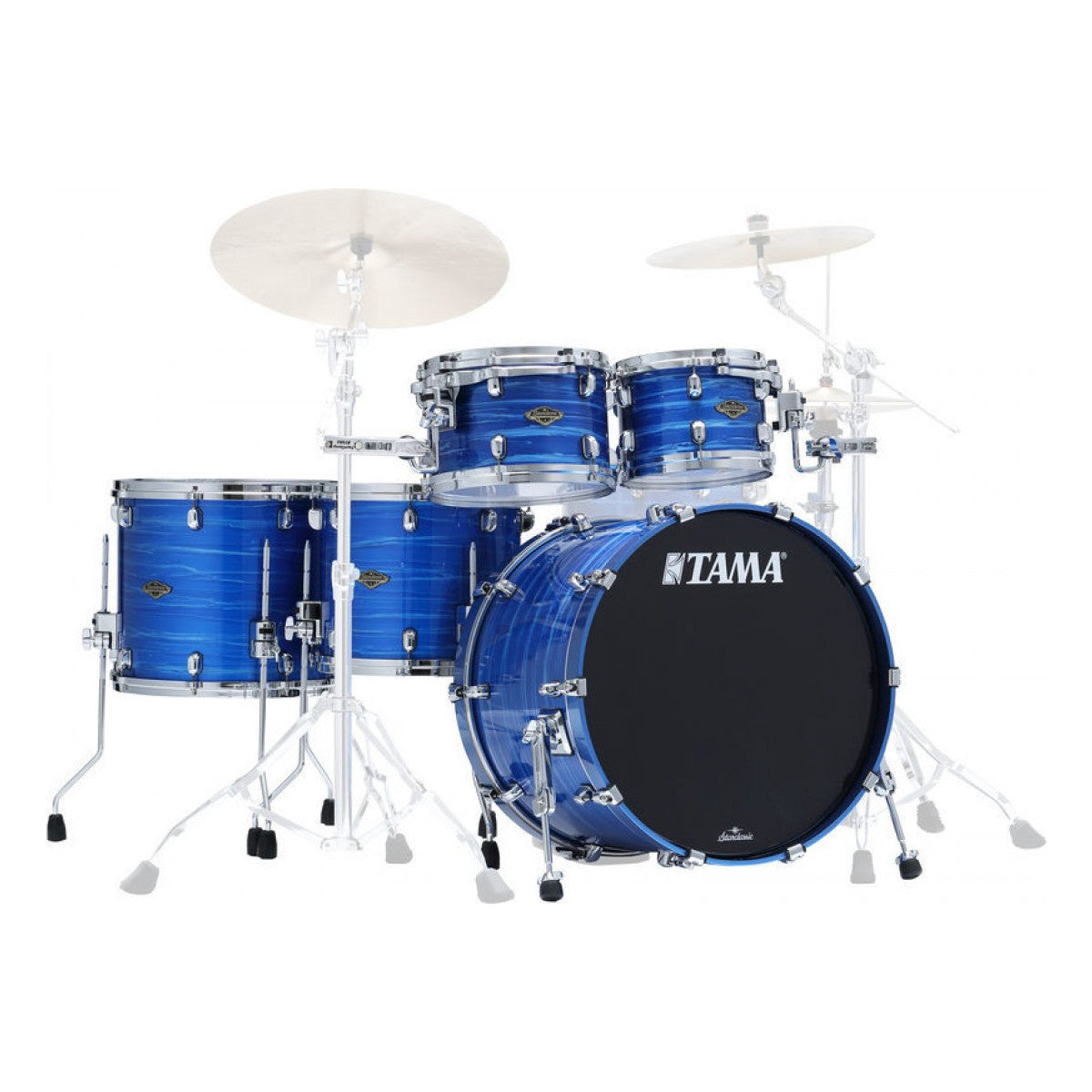 Tama WBS52RZS LOR Starclassic Walnut Birch Batería Acústica Lacquer Ocean Blue Ripple 14