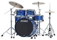 Tama WBS52RZS LOR Starclassic Walnut Birch Batería Acústica Lacquer Ocean Blue Ripple 16