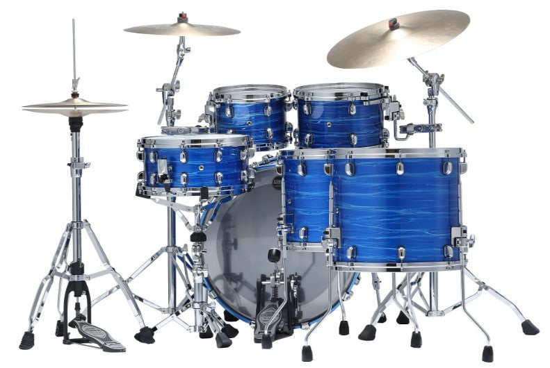 Tama WBS52RZS LOR Starclassic Walnut Birch Batería Acústica Lacquer Ocean Blue Ripple 17