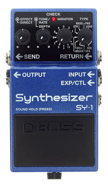 Boss SY1 Synthesizer Pedal Sintetizador Guitarra