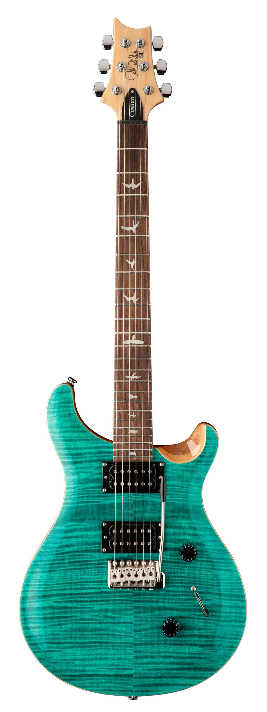 PRS SE Custom 24 TQ Guitarra Eléctrica Turquoise 1