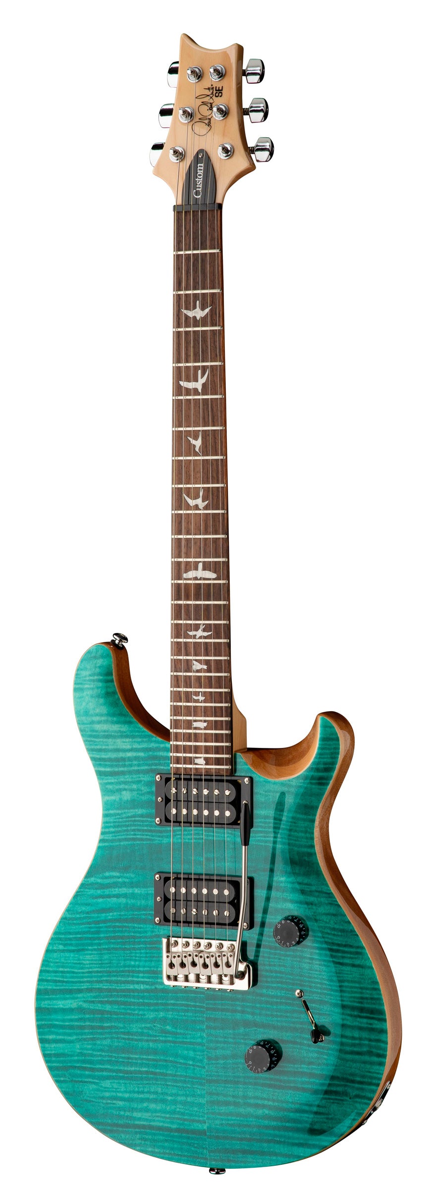 PRS SE Custom 24 TQ Guitarra Eléctrica Turquoise 2