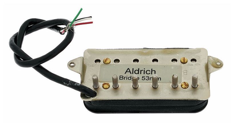 Suhr Aldrich Bridge 53mm Reverse Zebra Pastilla Humbucker Puente 5