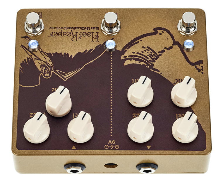 Earthquaker Devices Hoof Reaper V2 Pedal Fuzz 8