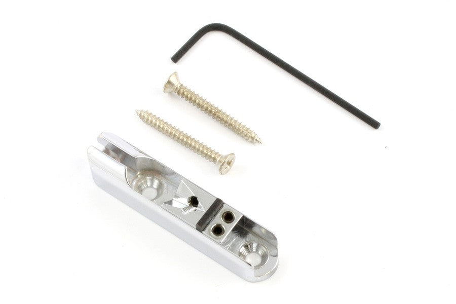 ABM SB5500010 Single String Bridge for Guitar Chrome 1