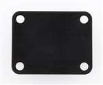 All Parts AP0600003 Neck Plate Steel 4 Hole for Guitar or Bass Black 1