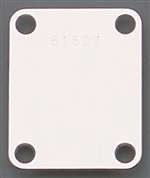 All Parts AP0601010 Neck Plate Steel 4 Hole with Serial Number Chrome 1